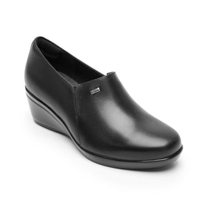 45234 NEGRO FLEXI CALZADO DAMA CHOCLO SEMIVES