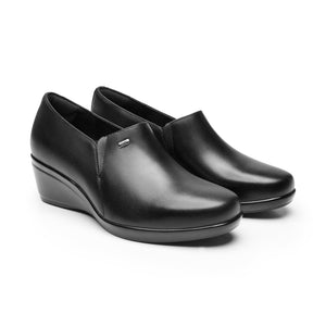 45234 NEGRO FLEXI CALZADO DAMA CHOCLO SEMIVES