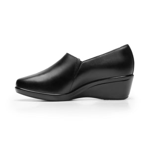 45234 NEGRO FLEXI CALZADO DAMA CHOCLO SEMIVES