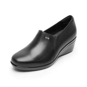 45234 NEGRO FLEXI CALZADO DAMA CHOCLO SEMIVES