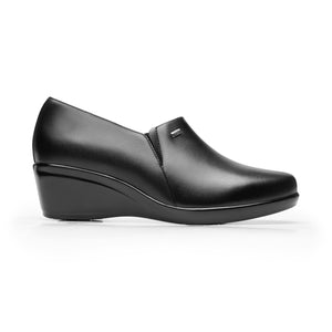 45234 NEGRO FLEXI CALZADO DAMA CHOCLO SEMIVES