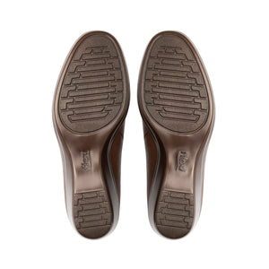 45234 TAN FLEXI CALZADO DAMA CHOCLO SEMIVESTI