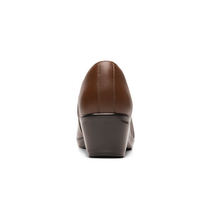 45234 TAN FLEXI CALZADO DAMA CHOCLO SEMIVESTI