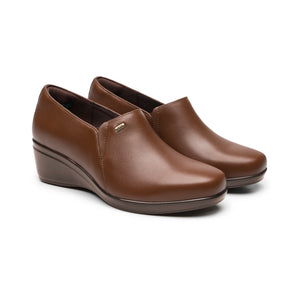 45234 TAN FLEXI CALZADO DAMA CHOCLO SEMIVESTI