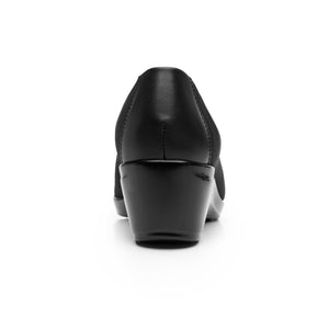 45238 NEGRO FLEXI CALZADO DAMA CHOCLO SEMIVES