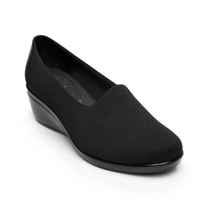 45238 NEGRO FLEXI CALZADO DAMA CHOCLO SEMIVES