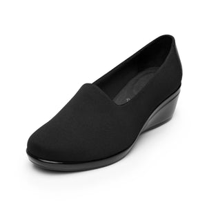 45238 NEGRO FLEXI CALZADO DAMA CHOCLO SEMIVES