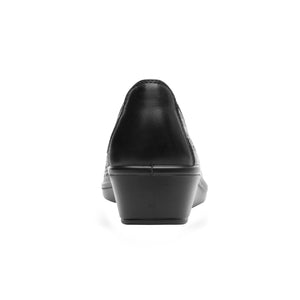 45608 NEGRO FLEXI CALZADO DAMA CHOCLO CASUAL