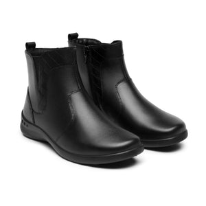 48310 NEGRO FLEXI CALZADO DAMA BOTÍN 23 483 O