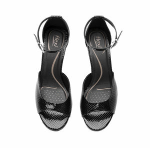 140503 NEGRO FLEXI CALZADO DAMA SANDALIA SAND