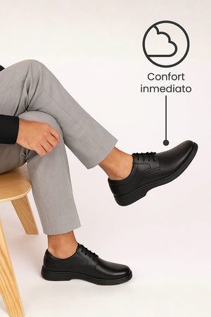 Zapato Dress Casual Flexi Quilmes para Caballero Negro 59301 - beneficios