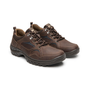 66525 CHOCOLATE FLEXI CALZADO CABALLERO CHOCL
