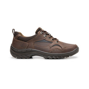 66525 CHOCOLATE FLEXI CALZADO CABALLERO CHOCL