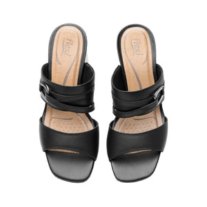 139303 NEGRO FLEXI CALZADO DAMA SANDALIA SAND