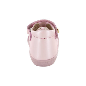 Zapatitos Mary Jane Softy de piel para bebé niña con arco soporte y moño Color Rosa 954603