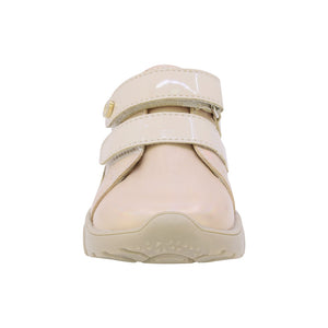 Tenis para bebé niña color oro con doble tira de contacto y estrella 955703