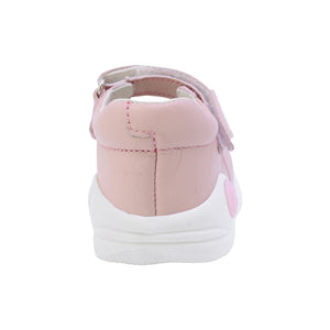 Balerinas Softy de piel para bebé niña color rosa con tira de contacto 955900