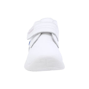 Botitas softy de piel para bebé niño color blanco con tira de contacto 956000