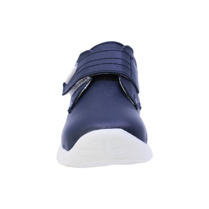 Botitas softy de piel para bebé niño color azul con tira de contacto 956000