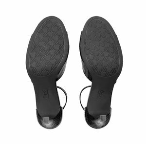 140503 NEGRO FLEXI CALZADO DAMA SANDALIA SAND