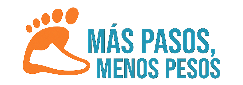 Más pasos, menos pesos